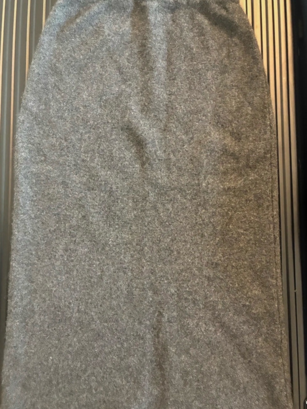 Gray Women's Knit Skirt